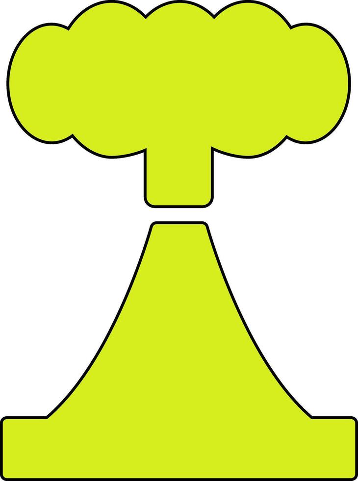 Volcano Vector Icon