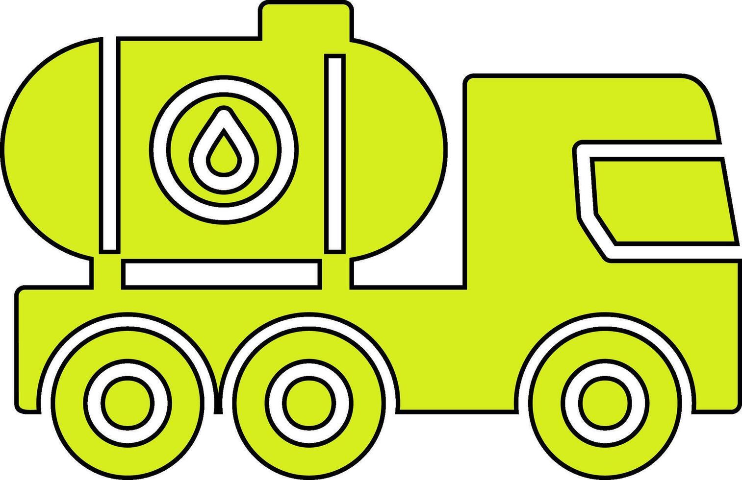 Oil Tank Vector Icon