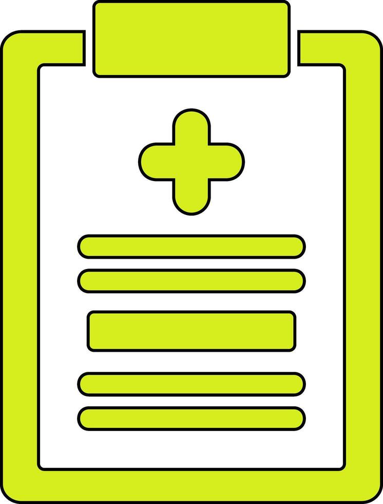 Medical Records Vector Icon