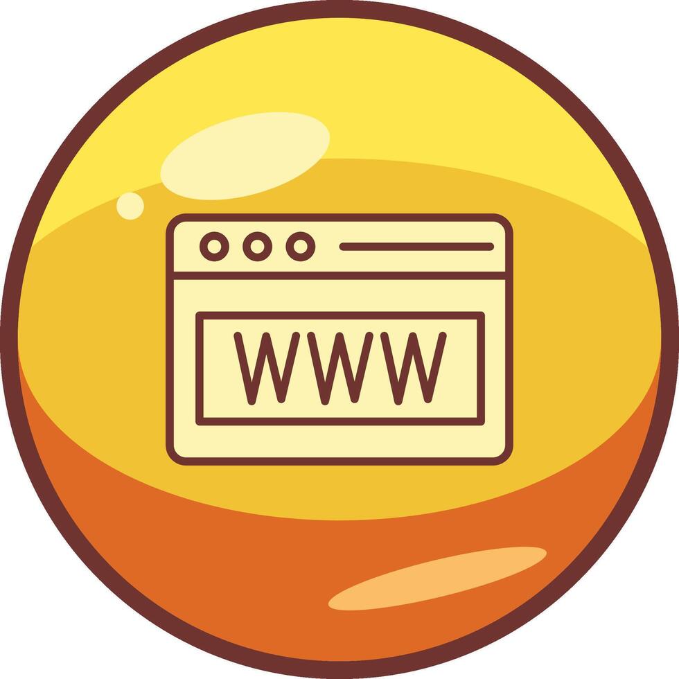 Web Browser Vector Icon