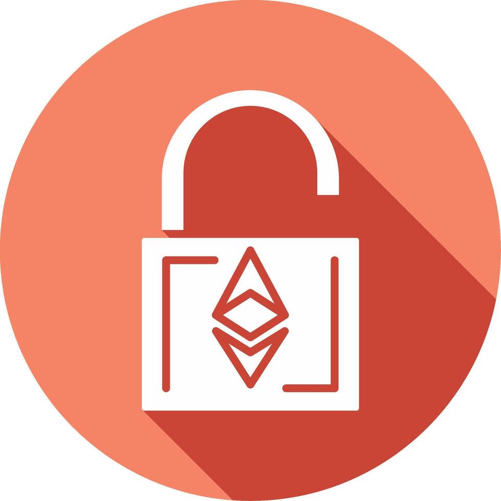 Ethereum UnLock Vector Icon