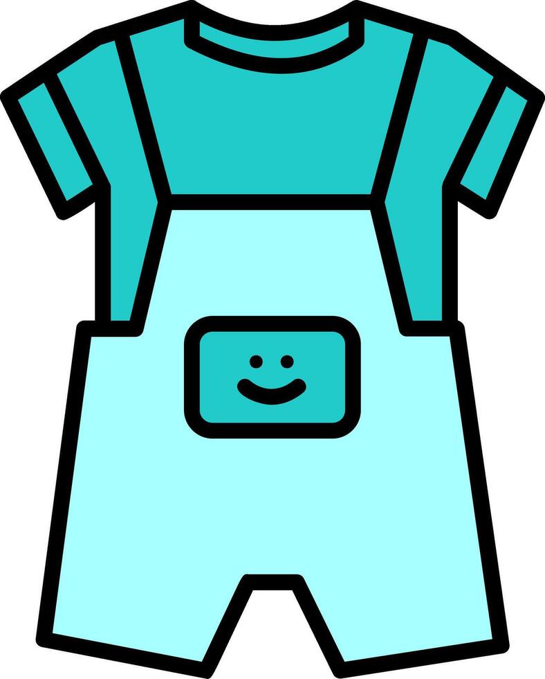 Dungarees Vector Icon