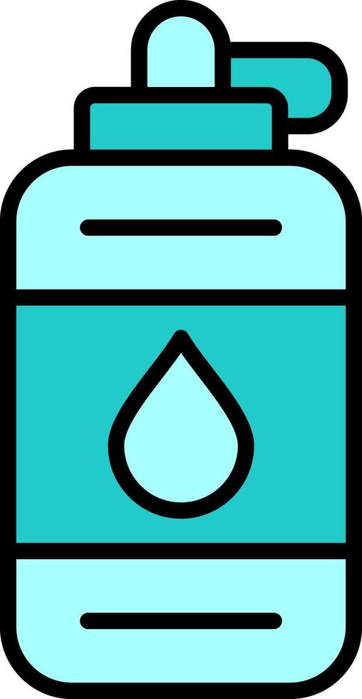 Water Bottle Vector Icon