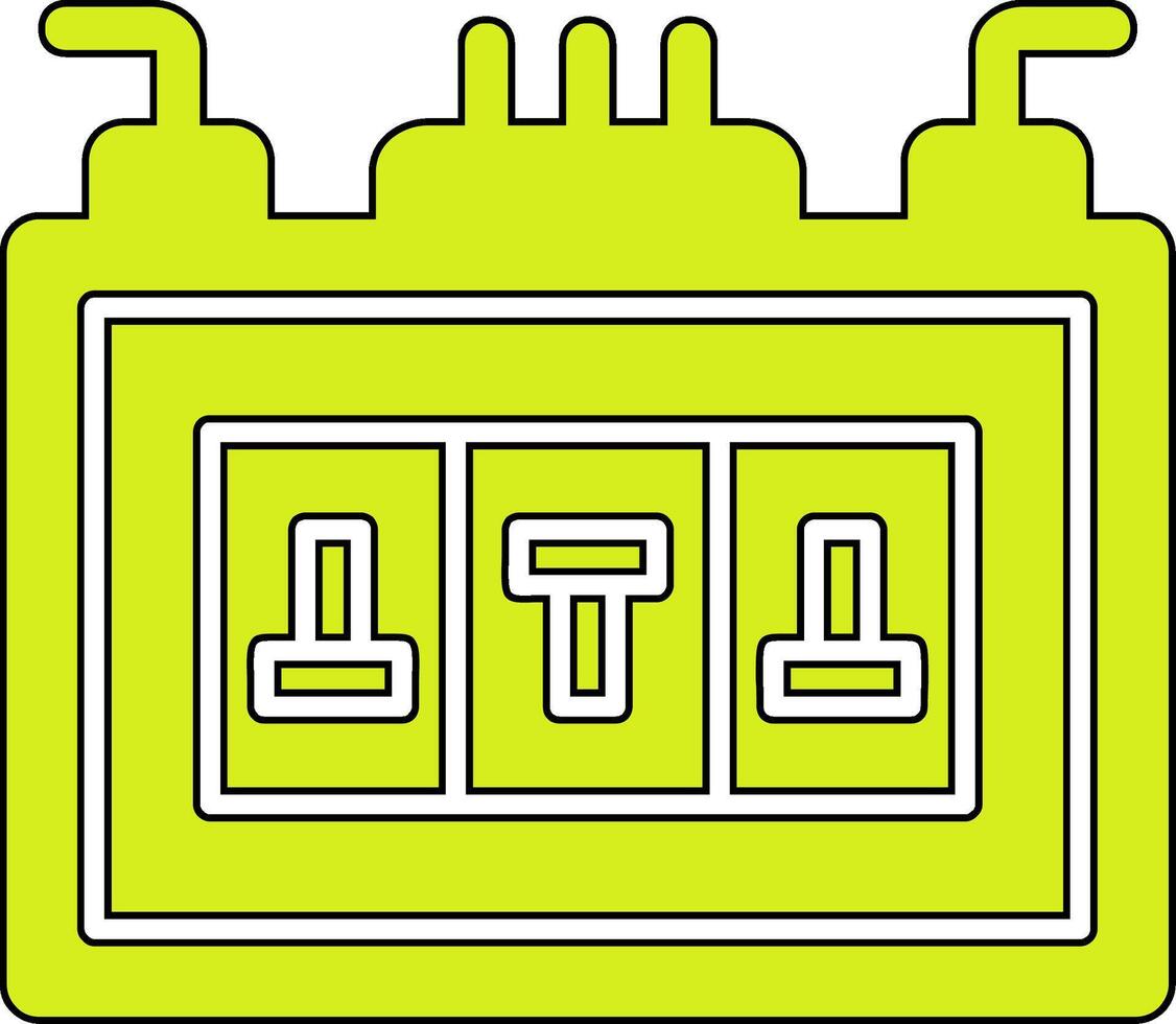 Fuse Box Vector Icon
