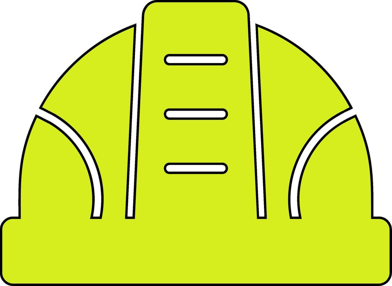 icono de vector de casco de construcción