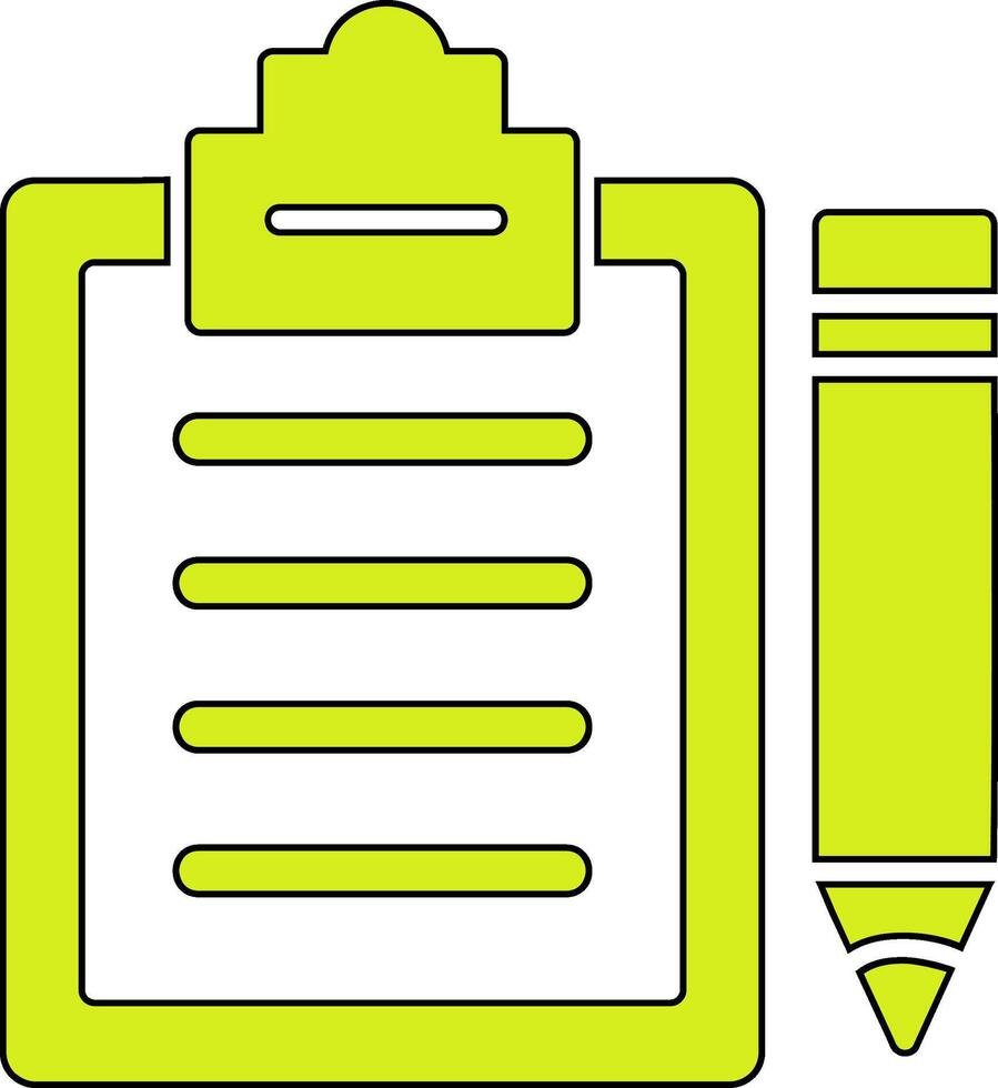 Inventory List Vector Icon