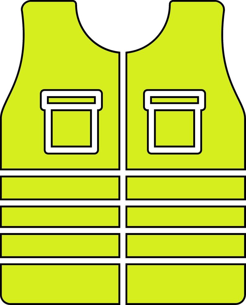 Safety Jacket Vector Icon