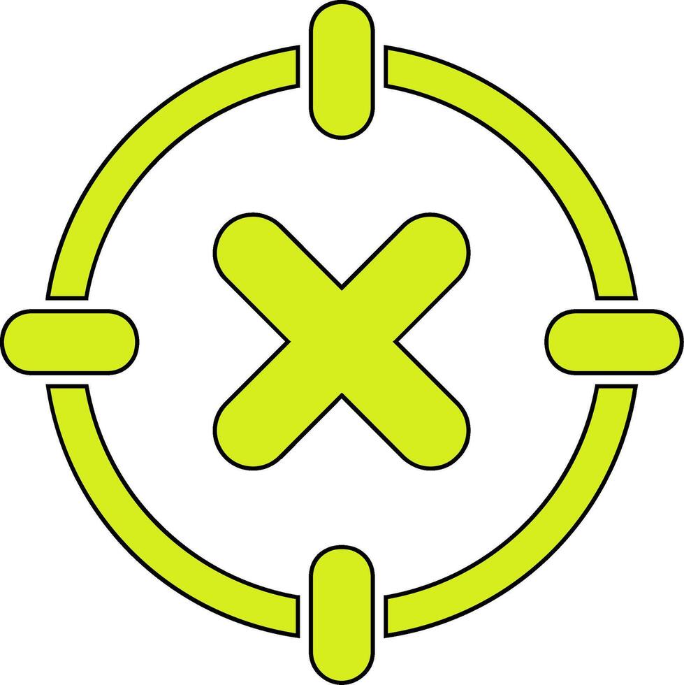 No Concentration Vector Icon