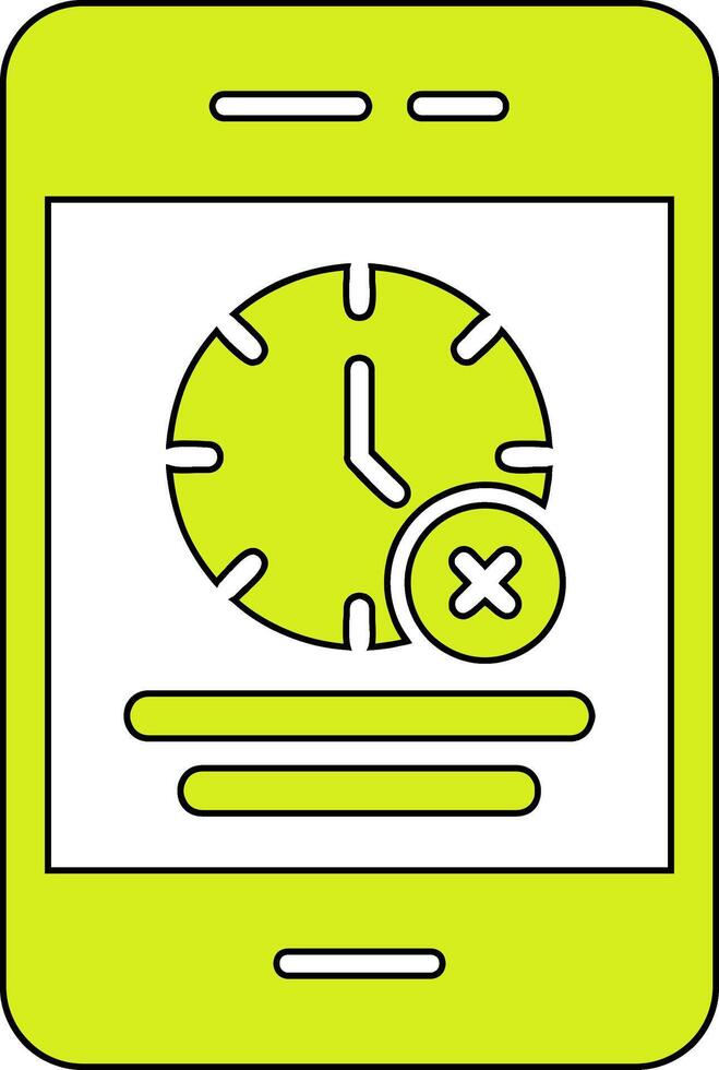 No Time Vector Icon