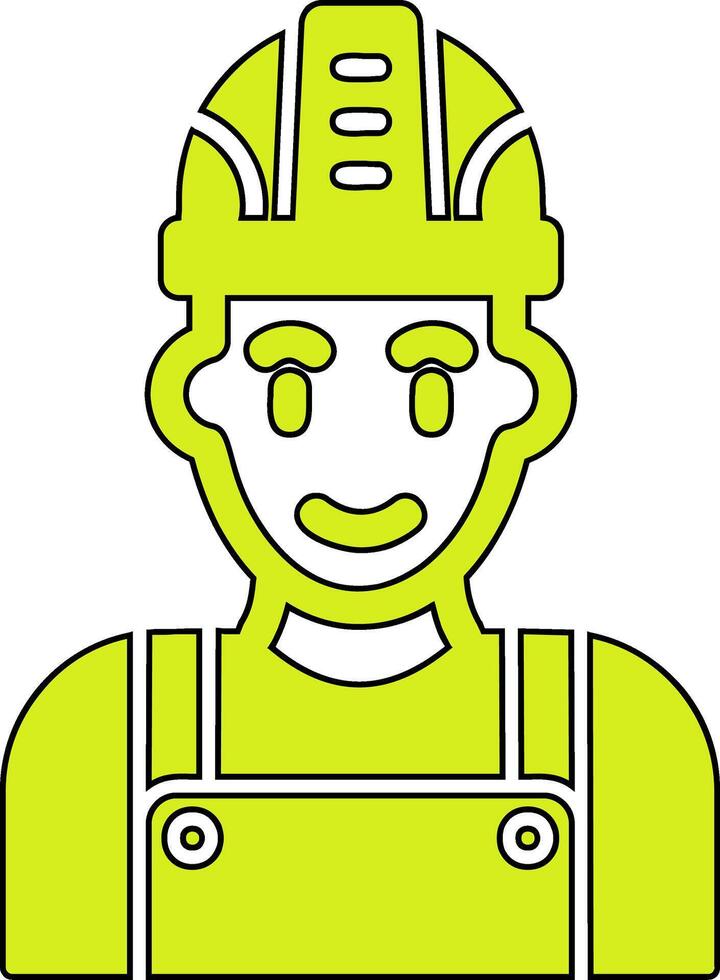 Factory Worker Vector Icon