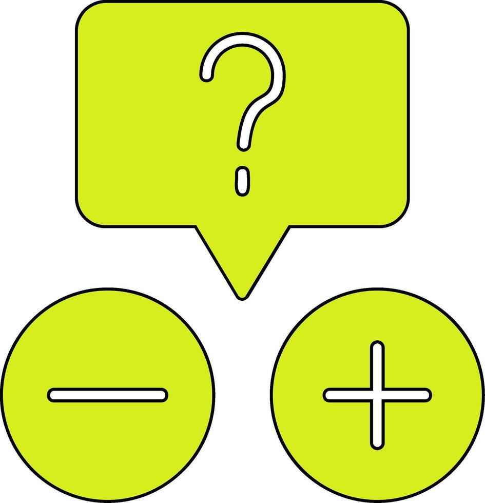 Decision Making Vector Icon