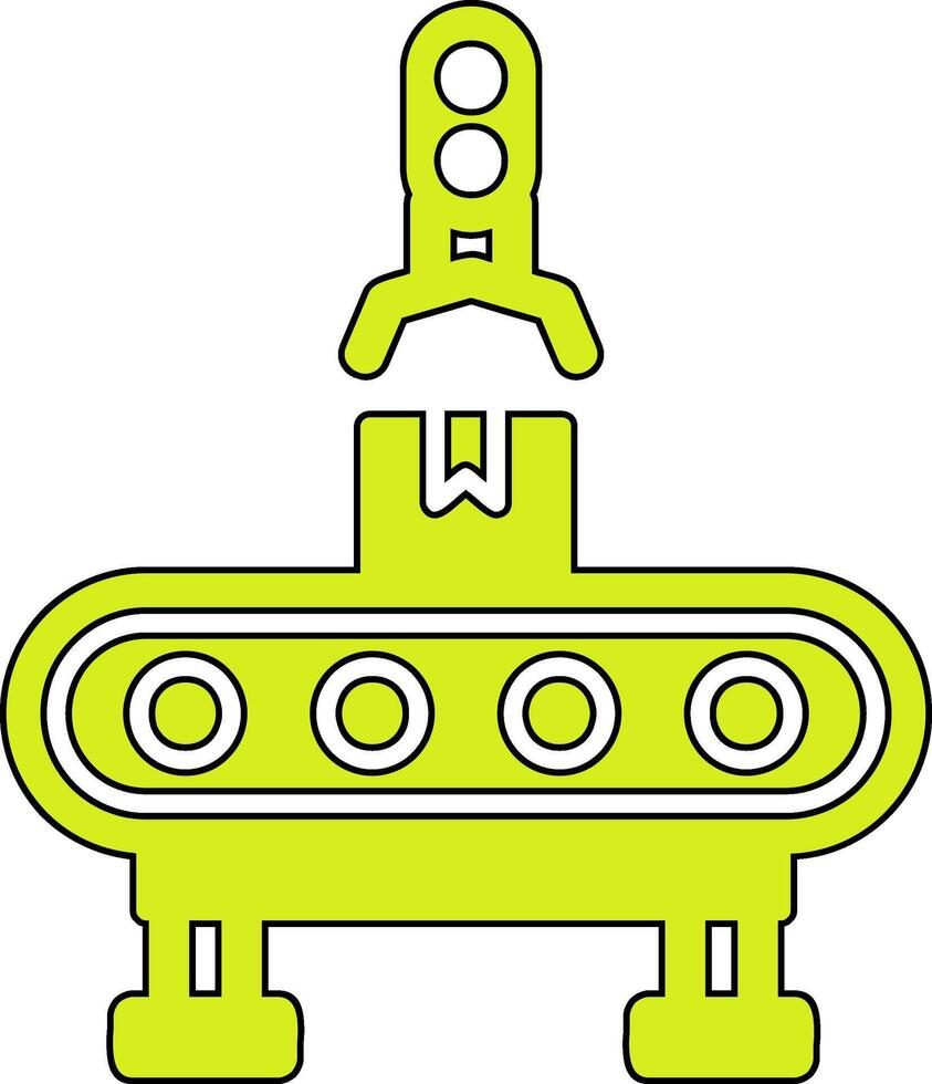 Factory Machine Vector Icon