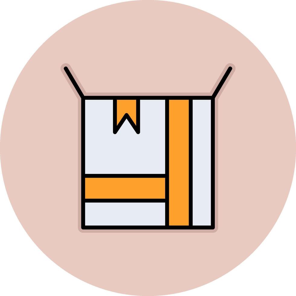 Open Box Vector Icon