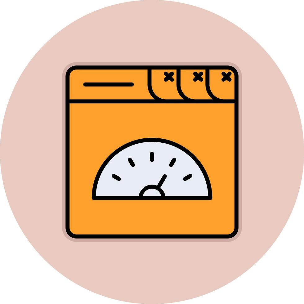 Page Speed Vector Icon