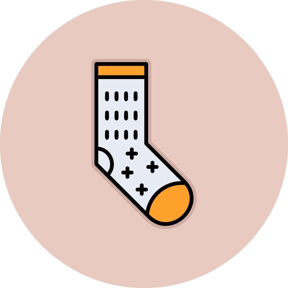 Sock Vector Icon