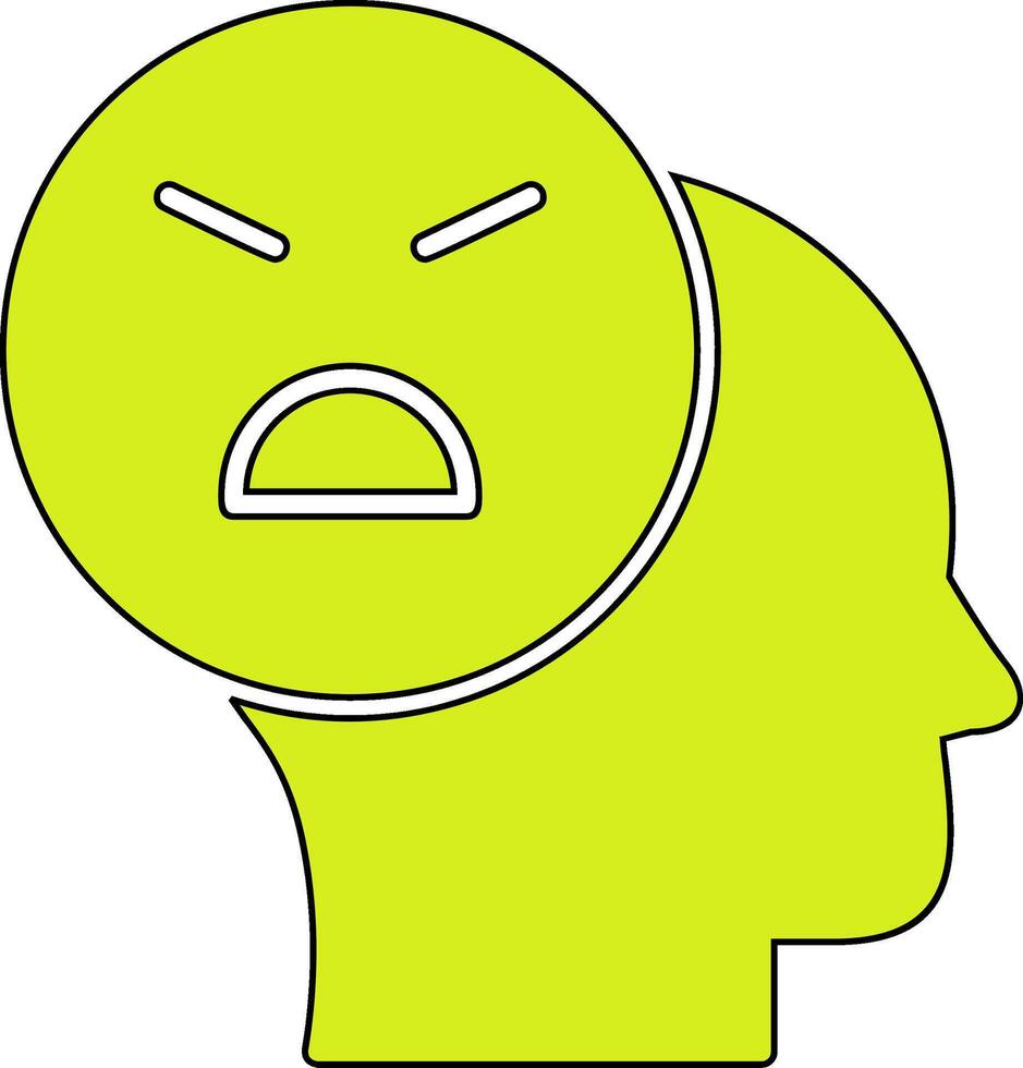 Angry Vector Icon