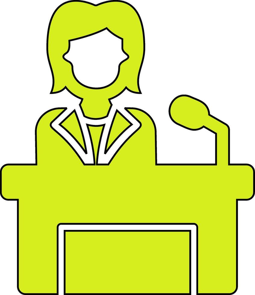 Speech Vector Icon