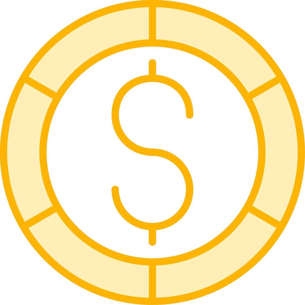 icono de vector de moneda