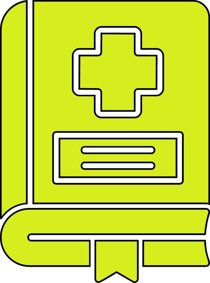 Medical Book Vector Icon
