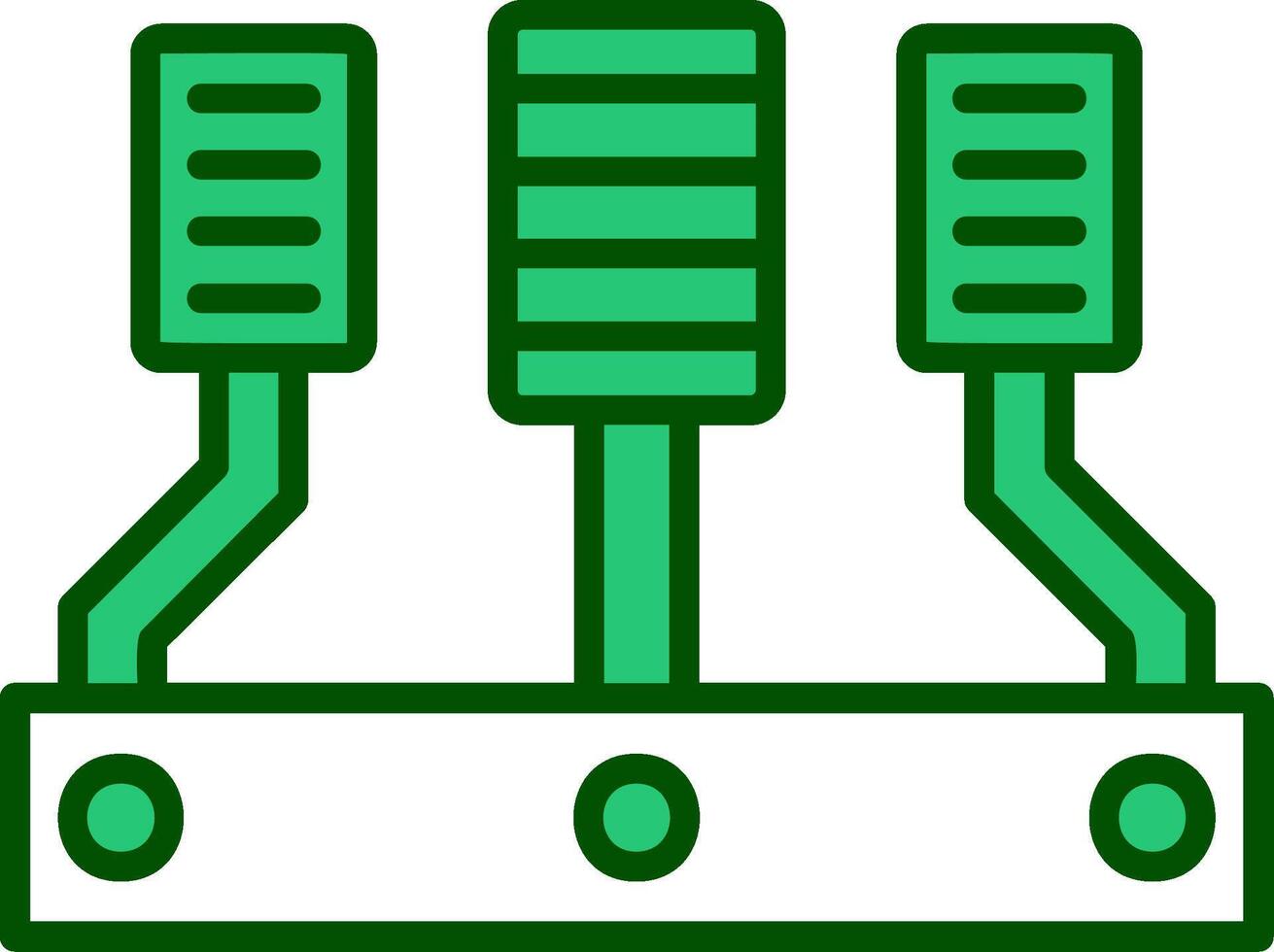 Car Accelerator Vector Icon