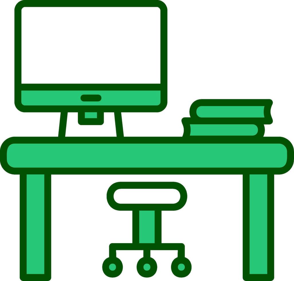 Desk Vector Icon