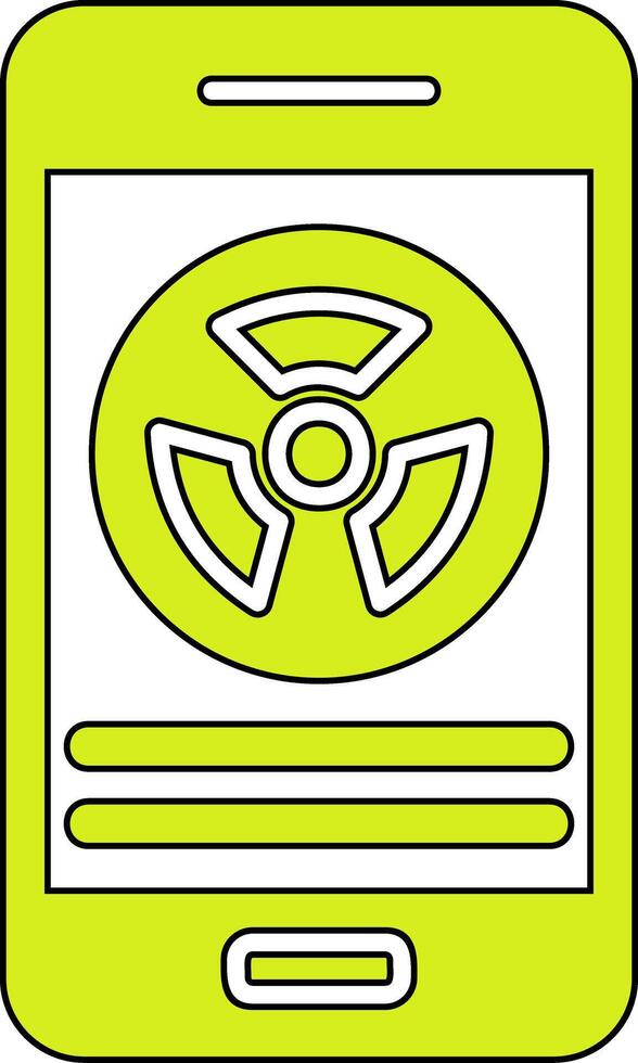 Rdiation Vector Icon