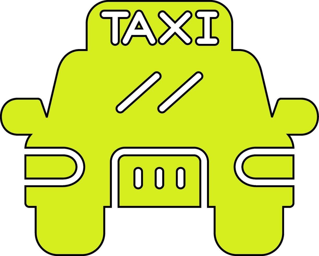 Taxi Vector Icon