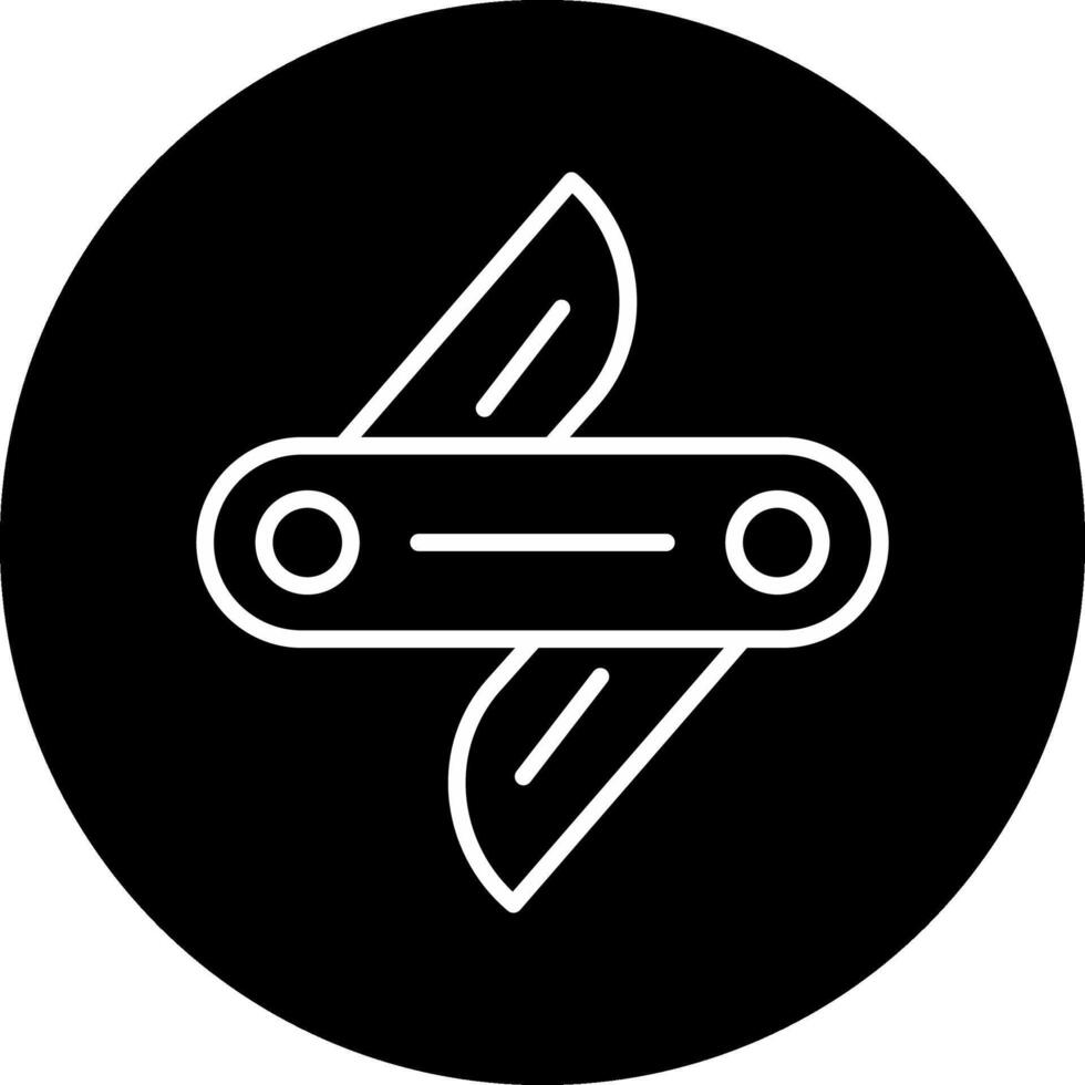 Swiss Knife Vector Icon