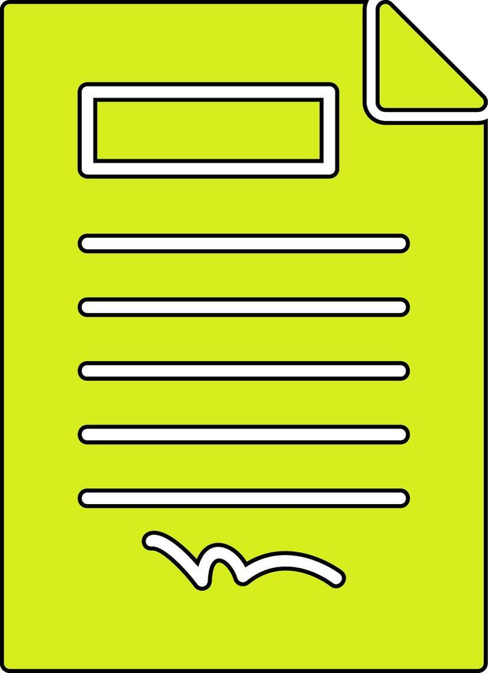 Contract Vector Icon