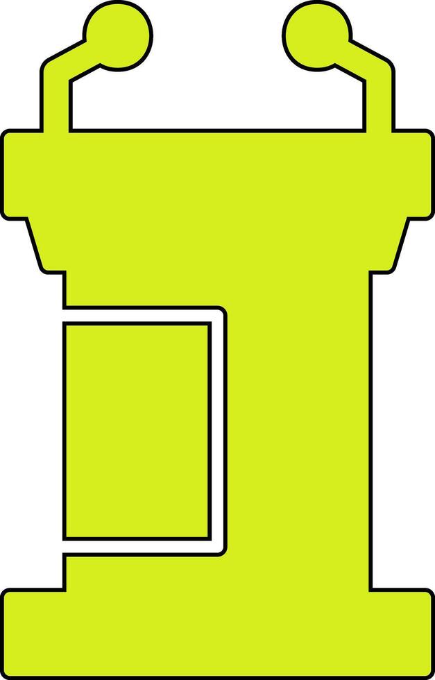 Podium Vector Icon