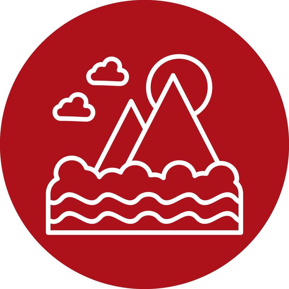 Mount Fuji Vector Icon