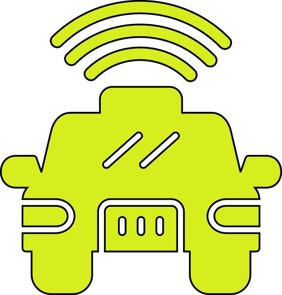 Smart Car Vector Icon