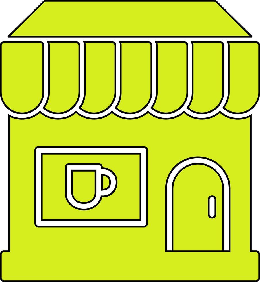Coffee Shop Vector Icon