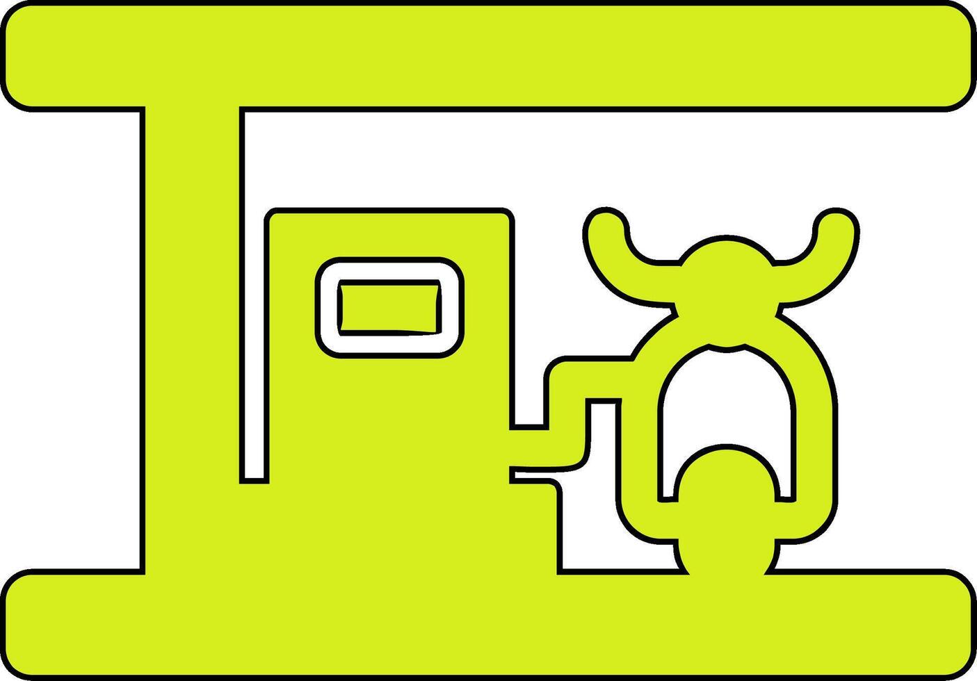 Gas Station Vector Icon