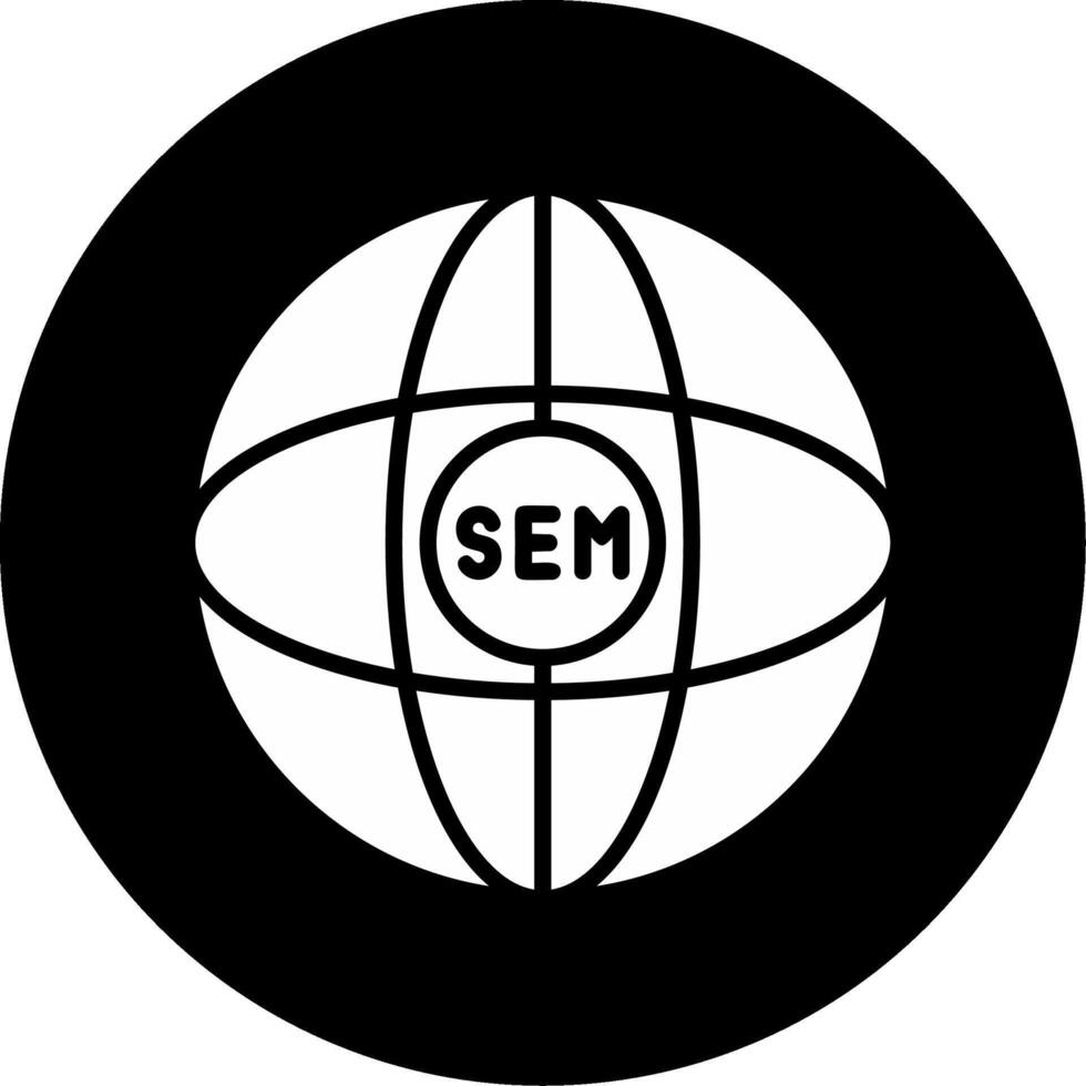 icono de vector de sem