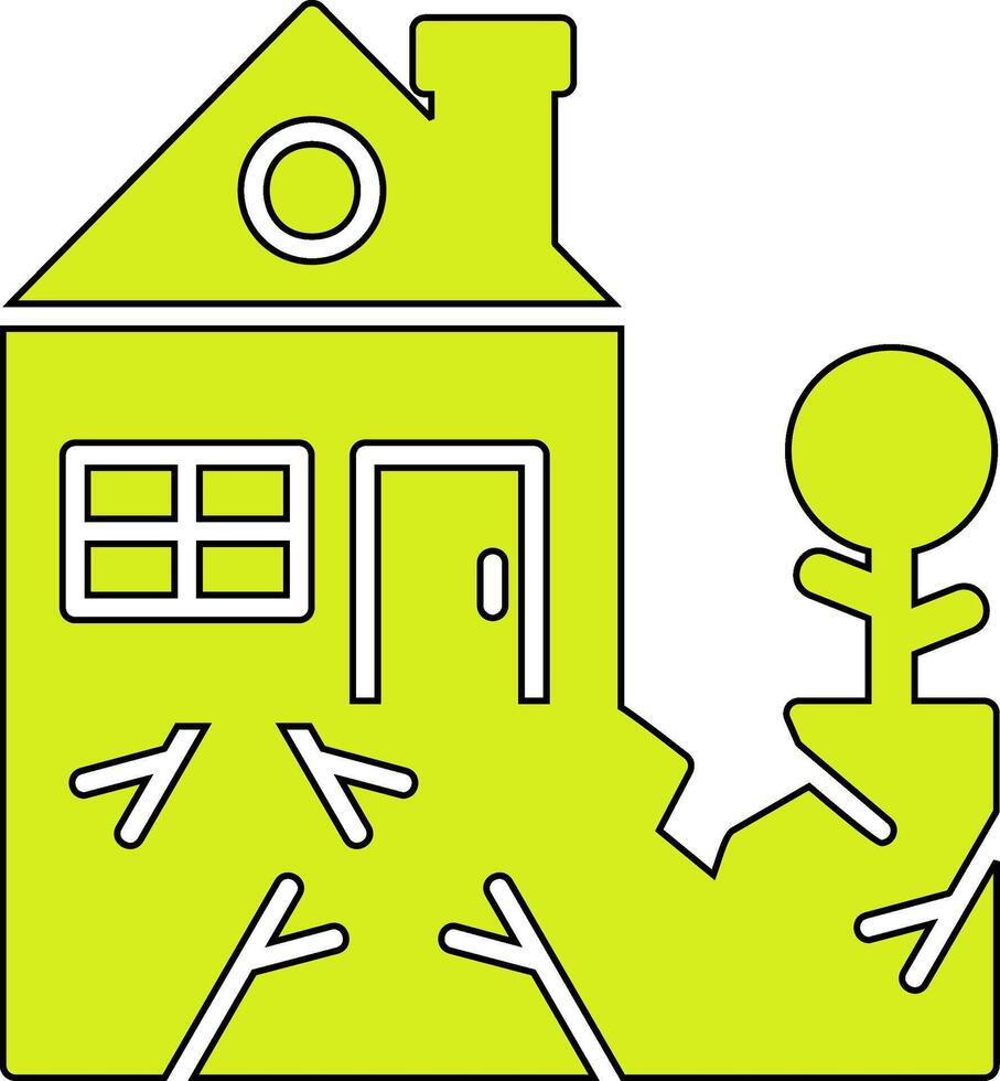 Earthquake Vector Icon