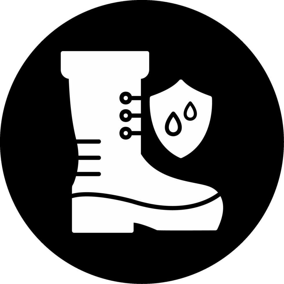 Waterproof Shoes Vector Icon