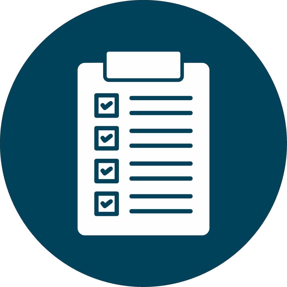 Check List Vector Icon