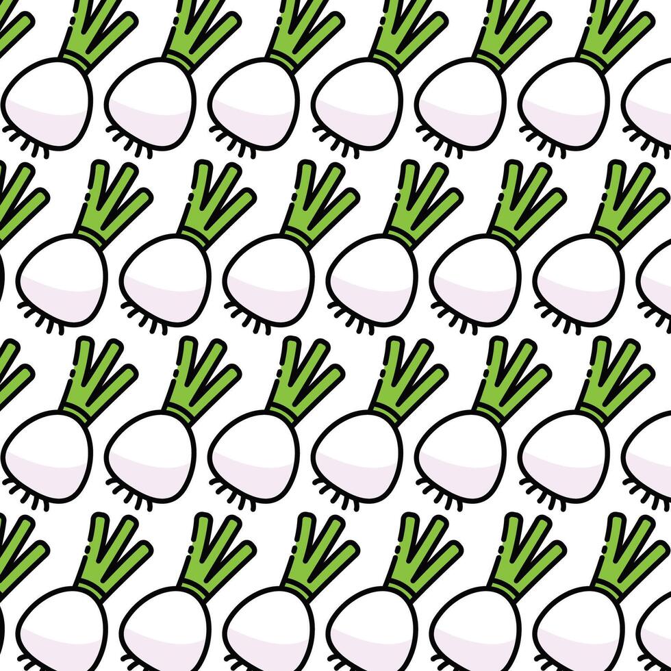 Shallot pattern design or background vector