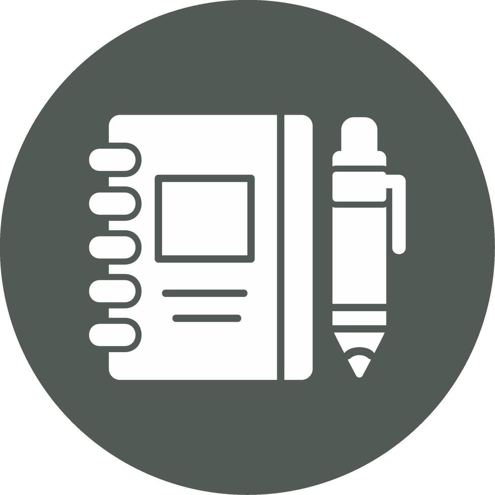 Sketchbook Vector Icon