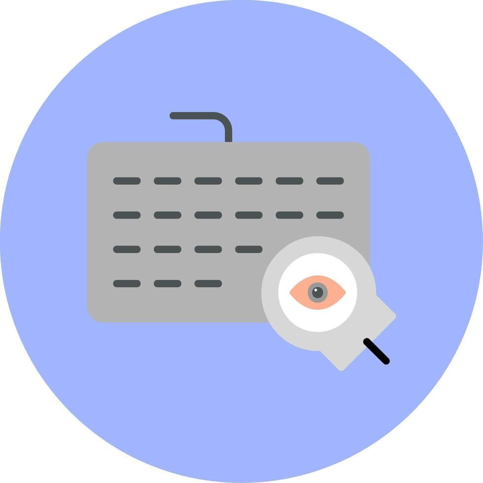 Keylogger Vector Icon