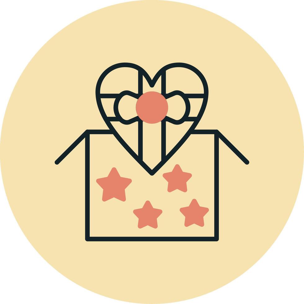 Heart Box Vector Icon