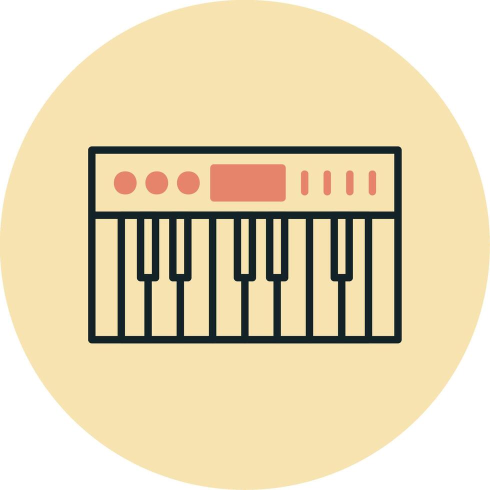 Piano Vector Icon