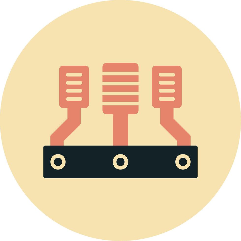 Car Accelerator Vector Icon