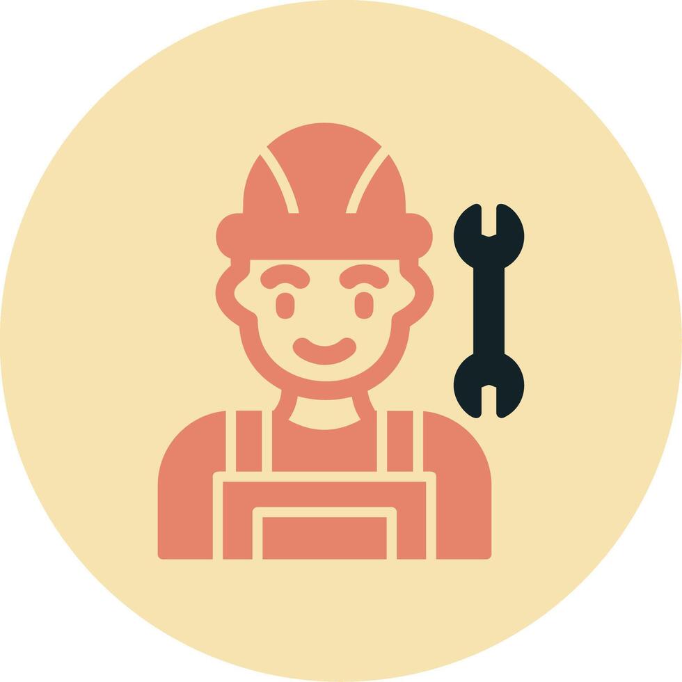 Car Mechanic Vector Icon