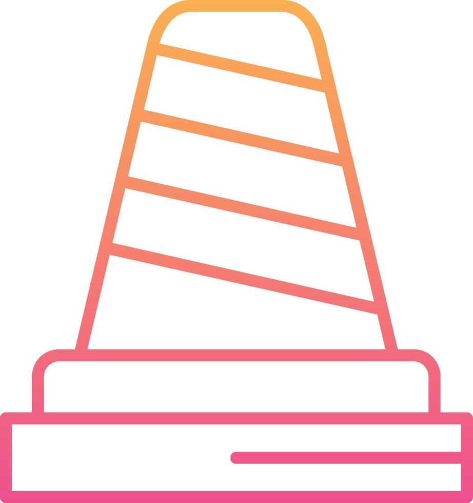 Traffic Cone Vector Icon