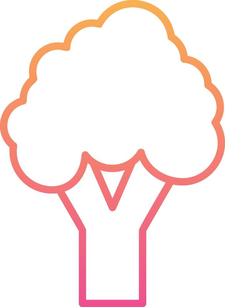 Broccoli Vector Icon