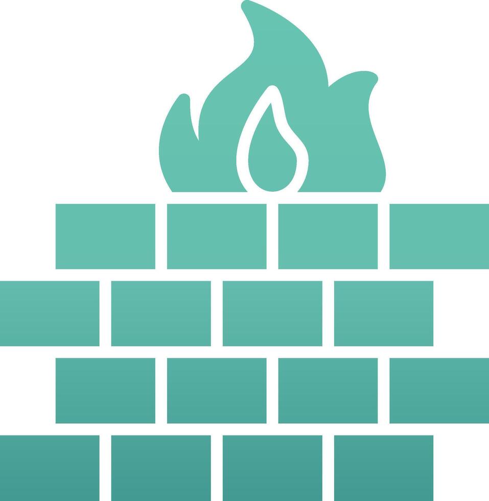 Firewall Vector Icon