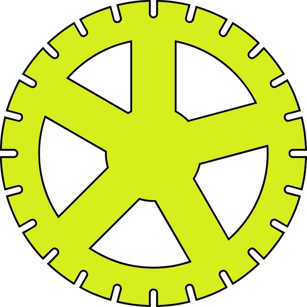 Tire Vector Icon