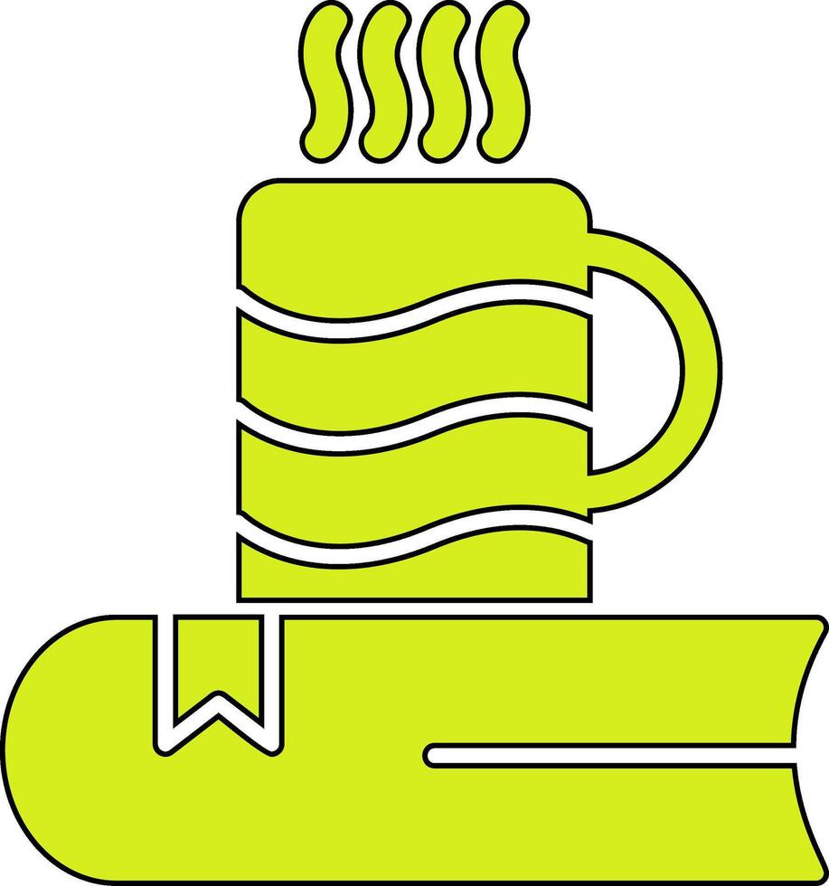 Tea Book Vector Icon